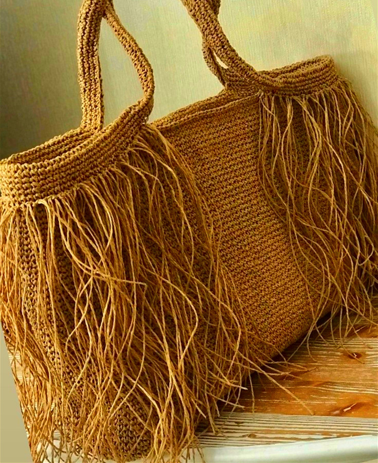 designer woven bag