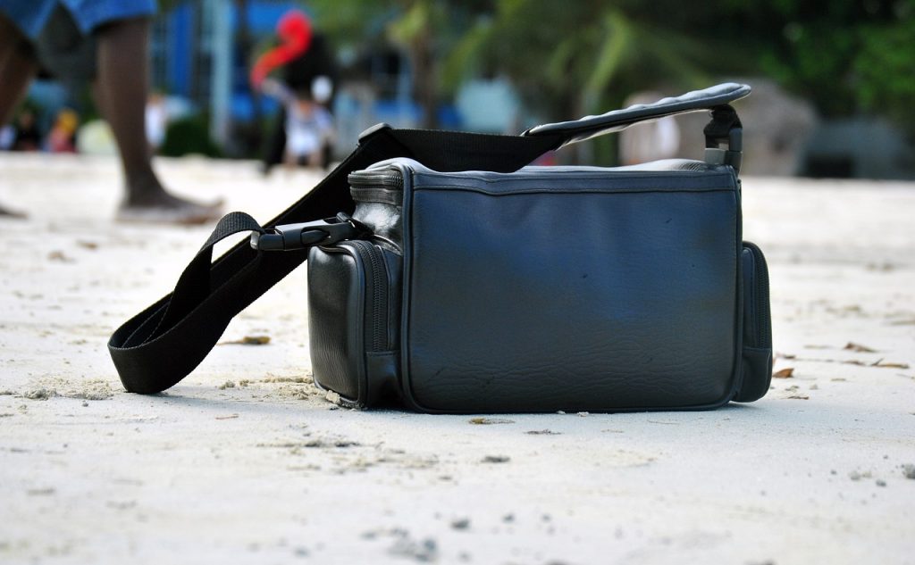 bag, straps, travel