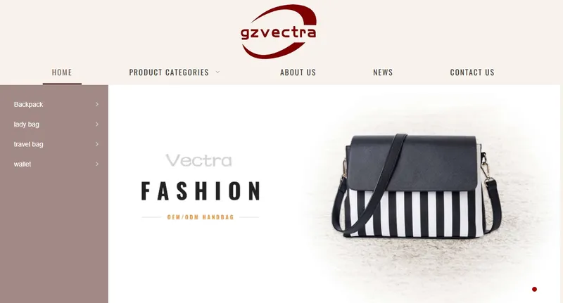 a leather handbag manufacturer