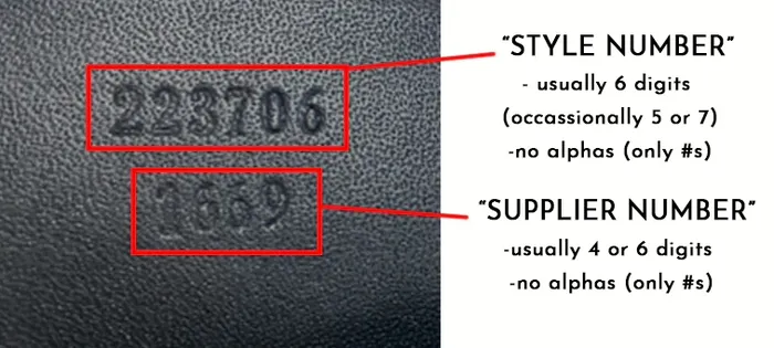 Check the serial number of Gucci bag